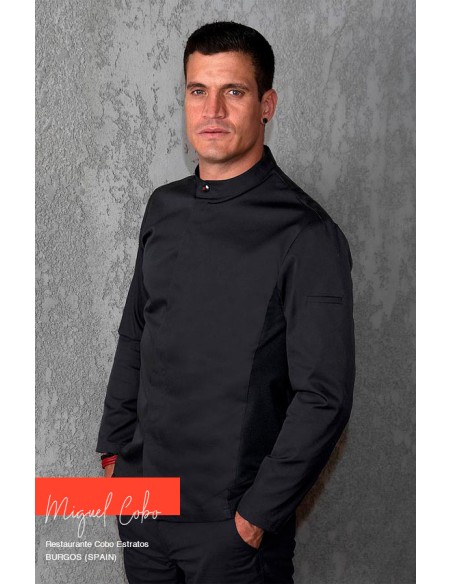 GIACCA CUCINA UNISEX OSIRIS NERA