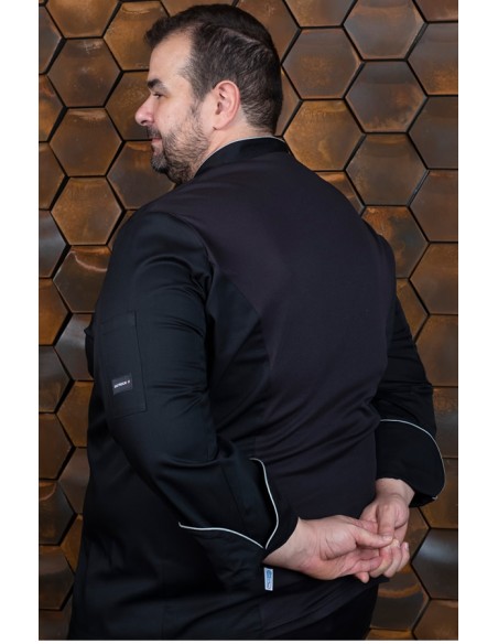 GIACCA CUCINA UNISEX ICARO NERA