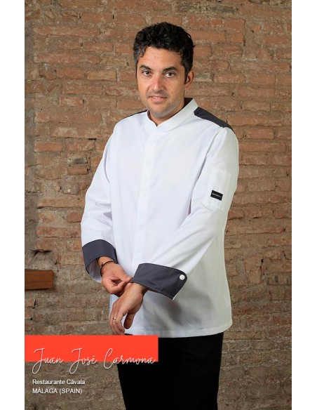 GIACCA CUCINA UOMO HELIOS BIANCA