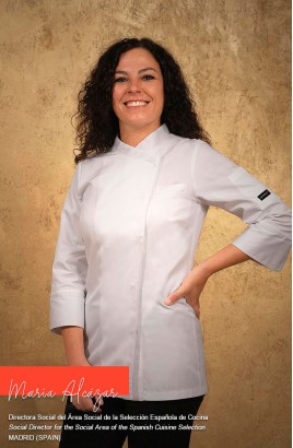 CHAQUETA COCINA MUJER GALATEA