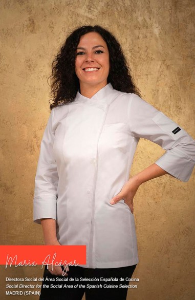 CHAQUETA COCINA MUJER GALATEA