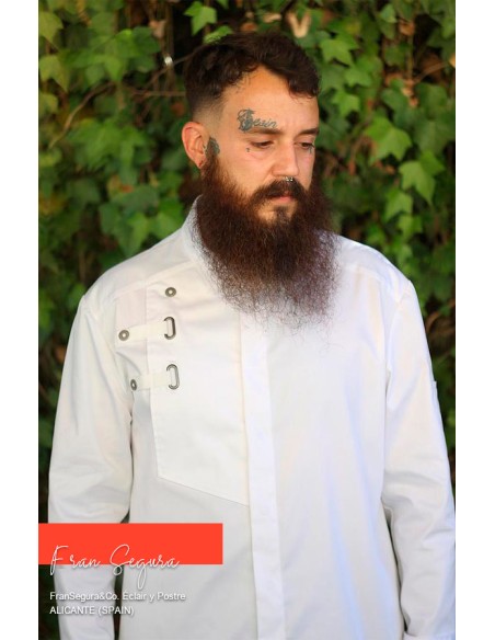 GIACCA CUCINA UNISEX VULCANO BIANCA