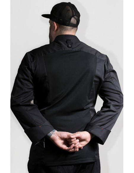 GIACCA CUCINA UNISEX ANUBIS NERA