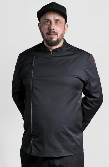 GIACCA CUCINA UNISEX ANUBIS NERA