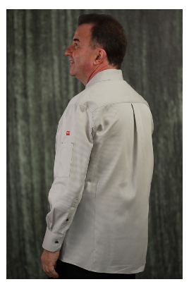 CHAQUETA COCINA UNISEX JONSU GRIS 2
