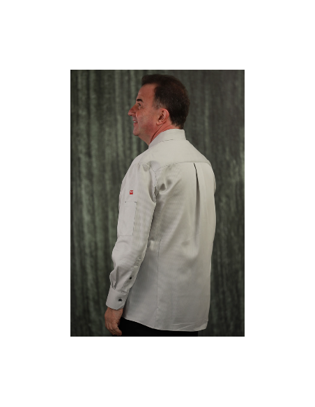 CHAQUETA COCINA UNISEX JONSU GRIS