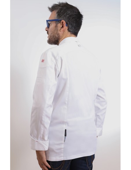 CHAQUETA COCINA UNISEX ANUBIS BLANCA