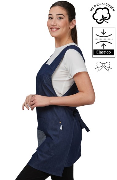 GREMBIULE DENIM AMAPOLA