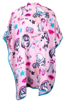 CAPA DE PELUQUERIA INFANTIL BURBUJAS