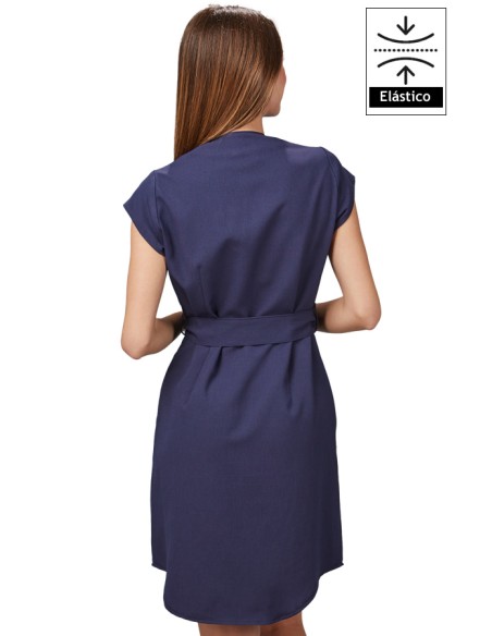 VESTIDO BOTÓN FORRADO VIVAZ