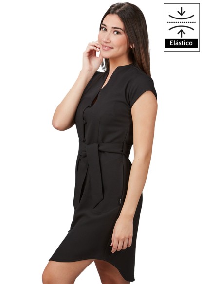 VESTIDO BOTÓN FORRADO VIVAZ