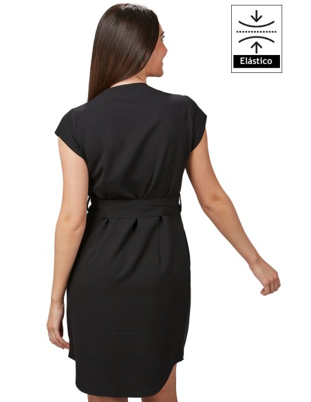VESTIDO BOTÓN FORRADO VIVAZ