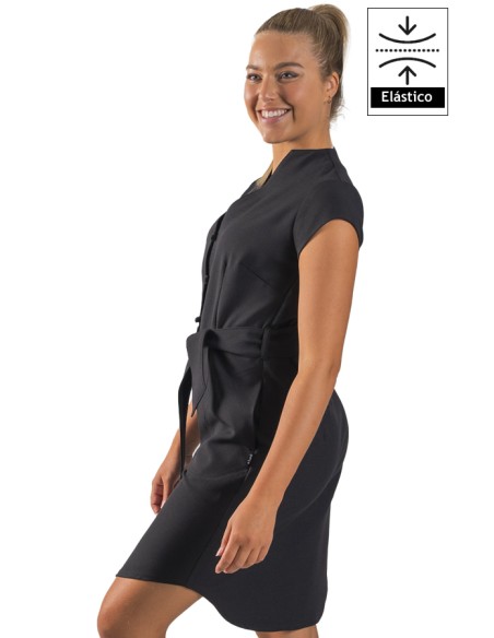 VESTIDO BOTÓN FORRADO VIVAZ