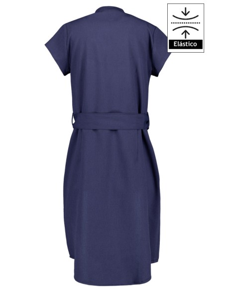 VESTIDO BOTÓN FORRADO VIVAZ
