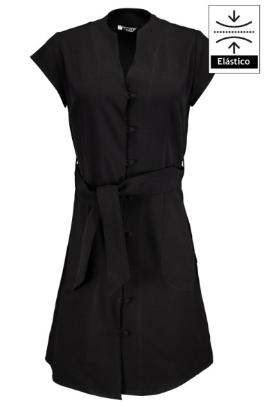 VESTIDO BOTÓN FORRADO VIVAZ