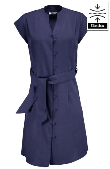 VESTIDO BOTÓN FORRADO VIVAZ