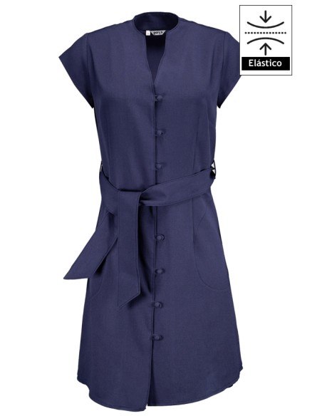 VESTIDO BOTÓN FORRADO VIVAZ