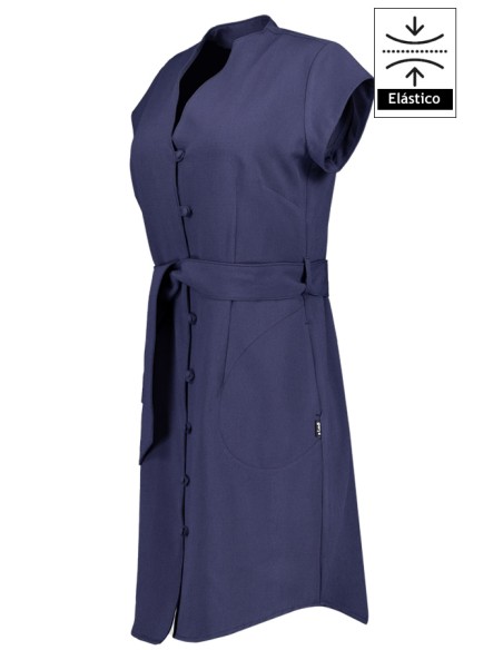 VESTIDO BOTÓN FORRADO VIVAZ