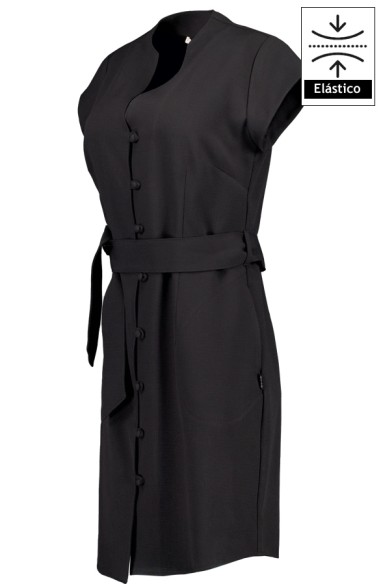 VESTIDO BOTÓN FORRADO VIVAZ
