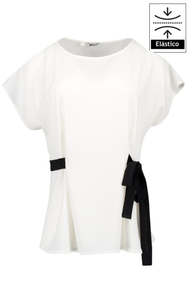 BLUSA DA DONNA CON FIOCCO ZULLA