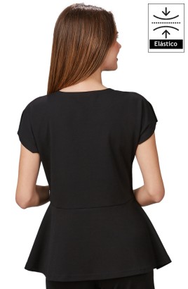 BLUSA MUJER CON VUELO VEZA 2