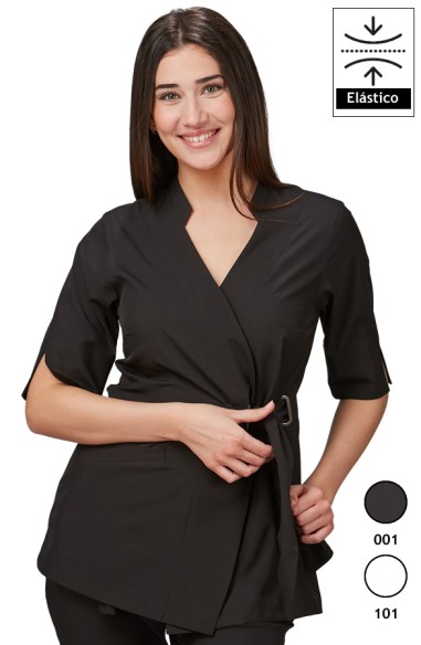 BLUSA CRUZADA MUJER BUGULA