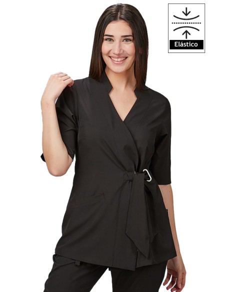 BLUSA CRUZADA MUJER BUGULA