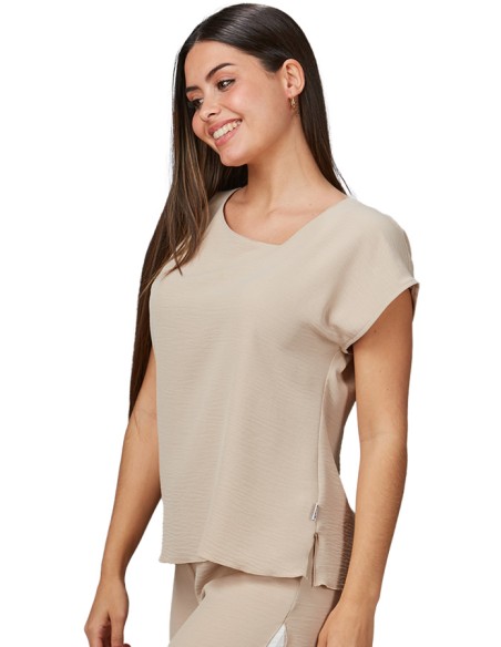 BLUSA MUJER CUELLO ASIMÉTRICO JARA
