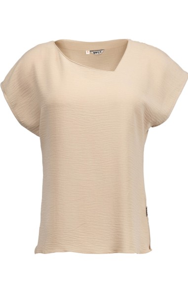 BLUSA MUJER CUELLO ASIMÉTRICO JARA