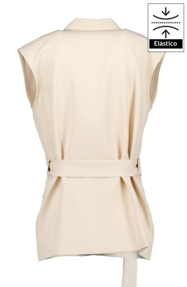 GILET DONNA COLLO REVER ARABIS
