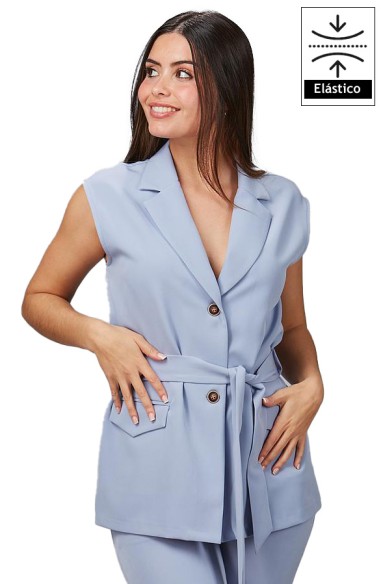 GILET DONNA COLLO REVER ARABIS