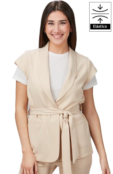 CHAQUETA MUJER CUELLO SMOKING MELI