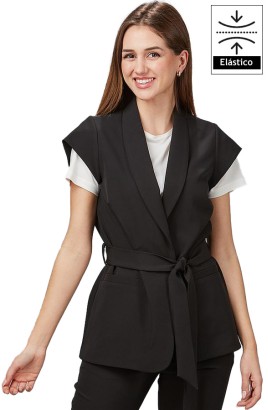 CHAQUETA MUJER CUELLO SMOKING MELI 2