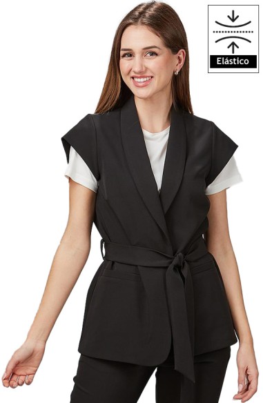 CHAQUETA MUJER CUELLO SMOKING MELI