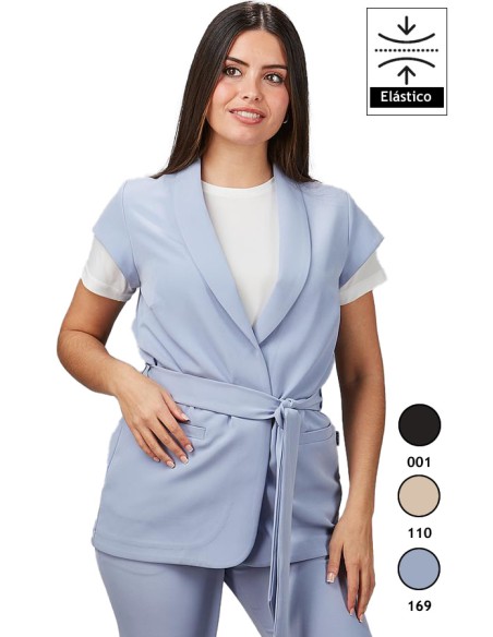 CHAQUETA MUJER CUELLO SMOKING MELI