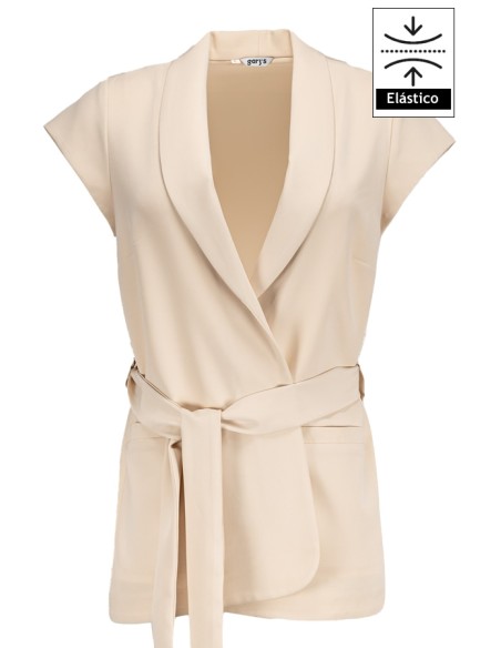 CHAQUETA MUJER CUELLO SMOKING MELI