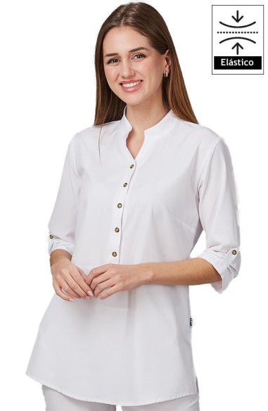 BLUSA MUJER CUELLO MAO VINCA