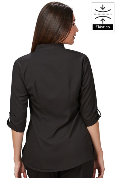 BLUSA MUJER CUELLO MAO VINCA