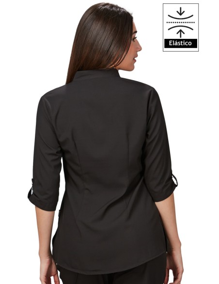 BLUSA MUJER CUELLO MAO VINCA