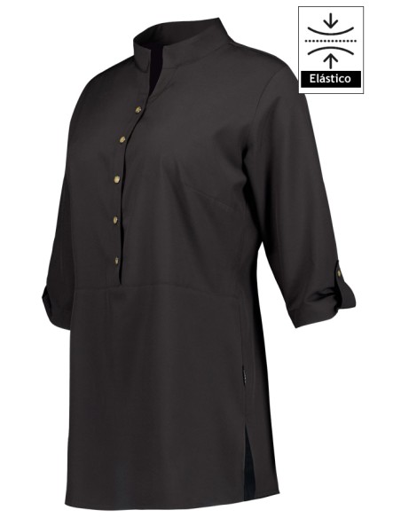 BLUSA MUJER CUELLO MAO VINCA