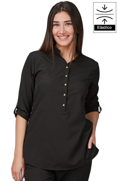 BLUSA MUJER CUELLO MAO VINCA
