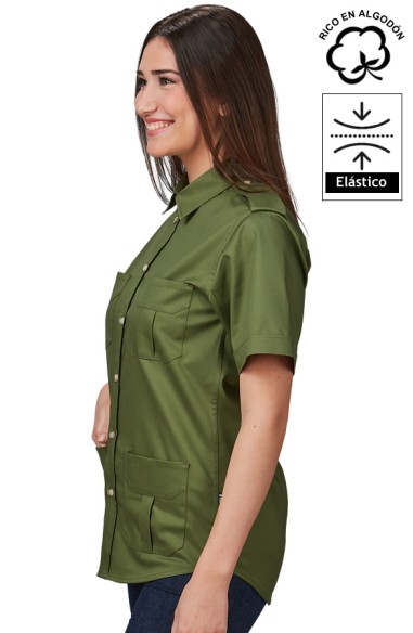 CAMISA UNISEX 4 BOLSILLOS ACIRON