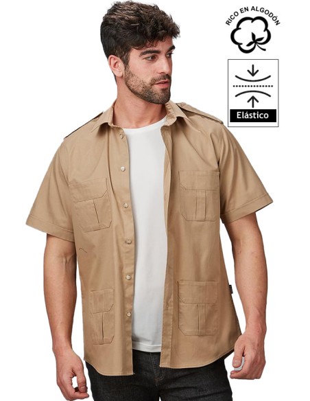 CAMISA UNISEX 4 BOLSILLOS ACIRON
