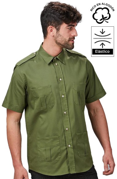 CAMISA UNISEX 4 BOLSILLOS ACIRON