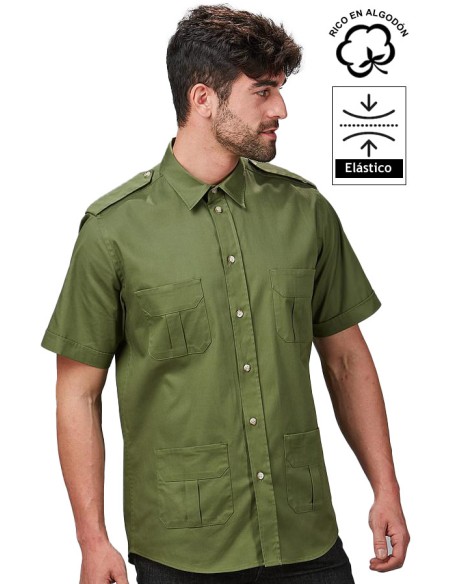 CAMISA UNISEX 4 BOLSILLOS ACIRON
