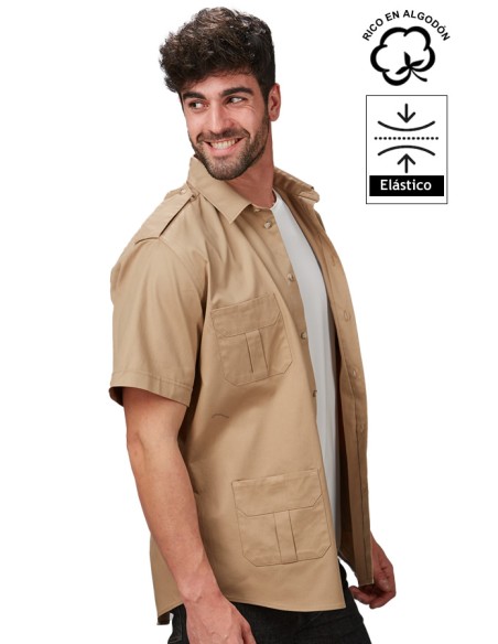 CAMISA UNISEX 4 BOLSILLOS ACIRON