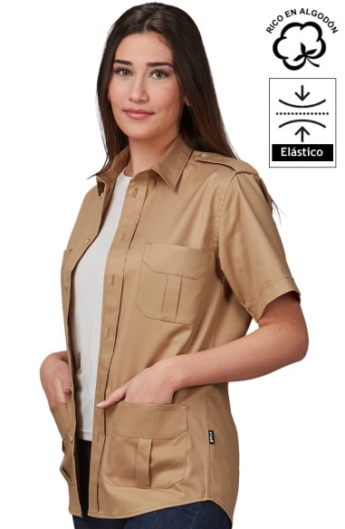 CAMISA UNISEX 4 BOLSILLOS ACIRON