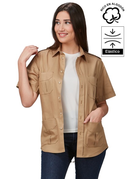 CAMISA UNISEX 4 BOLSILLOS ACIRON