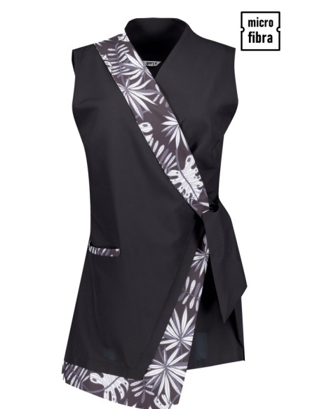 BLUSA MICROFIBRA CUELLO SMOKING FICUS