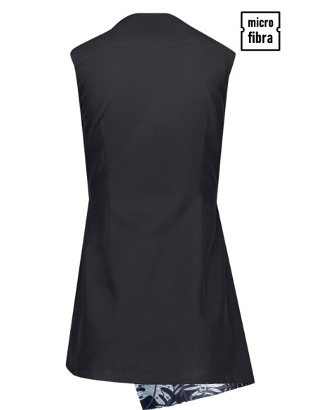 BLUSA MICROFIBRA CUELLO SMOKING FICUS